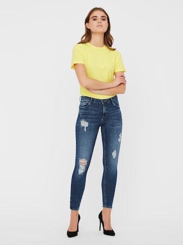 Noisy may Skinny Jeans 'Kimmy' in Blau