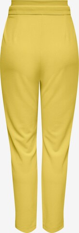 JDY Zwężany krój Spodnie 'Tanja' w kolorze żółty