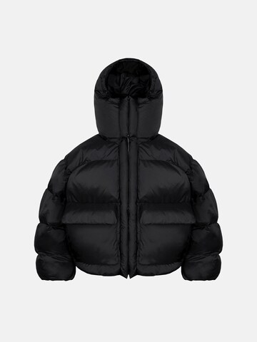 ENRAGE Winter Jacket 'PUFFY' in Black: front