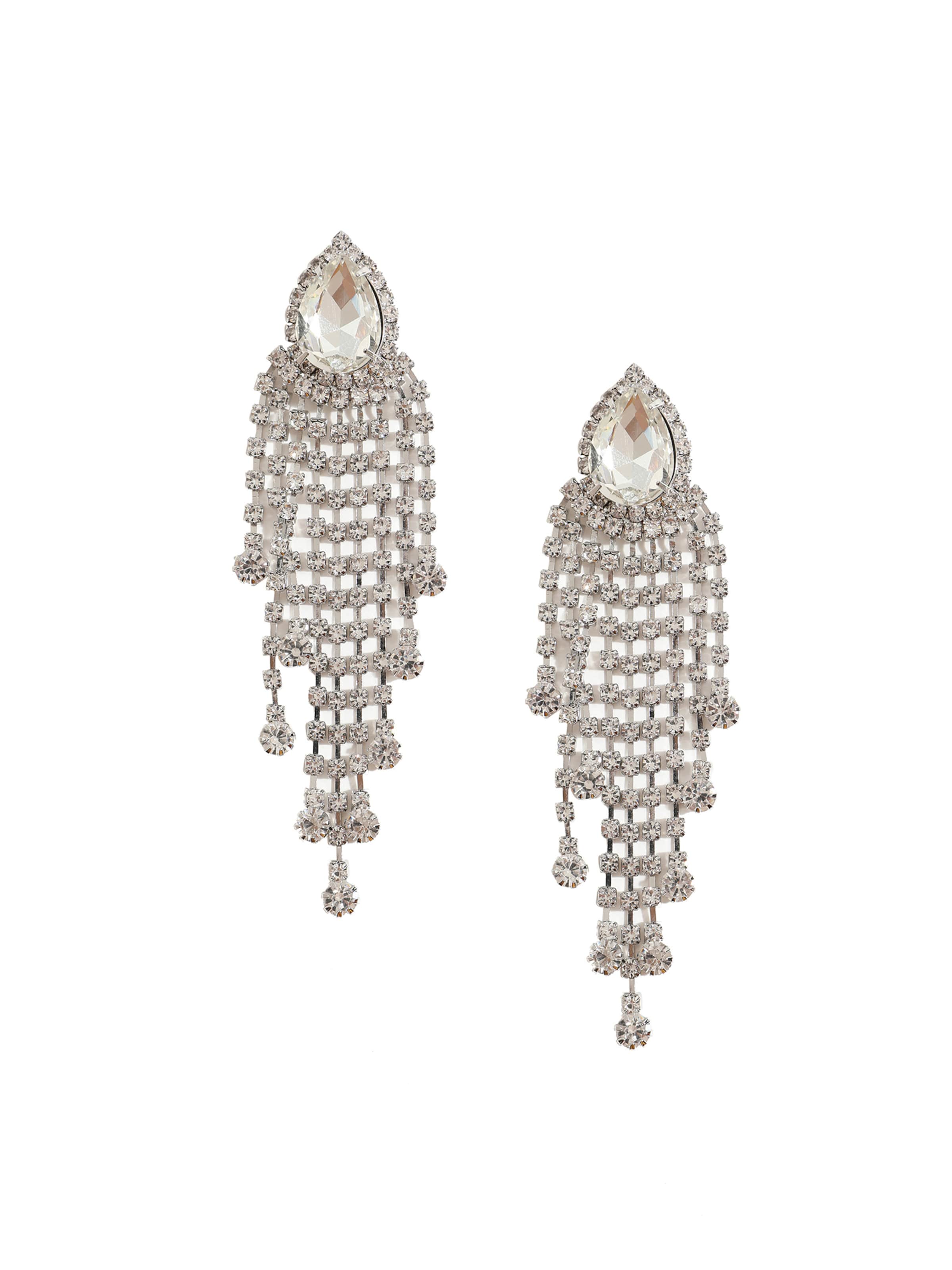 SOHI - Pendientes ' Dulcie ' en plata: frente