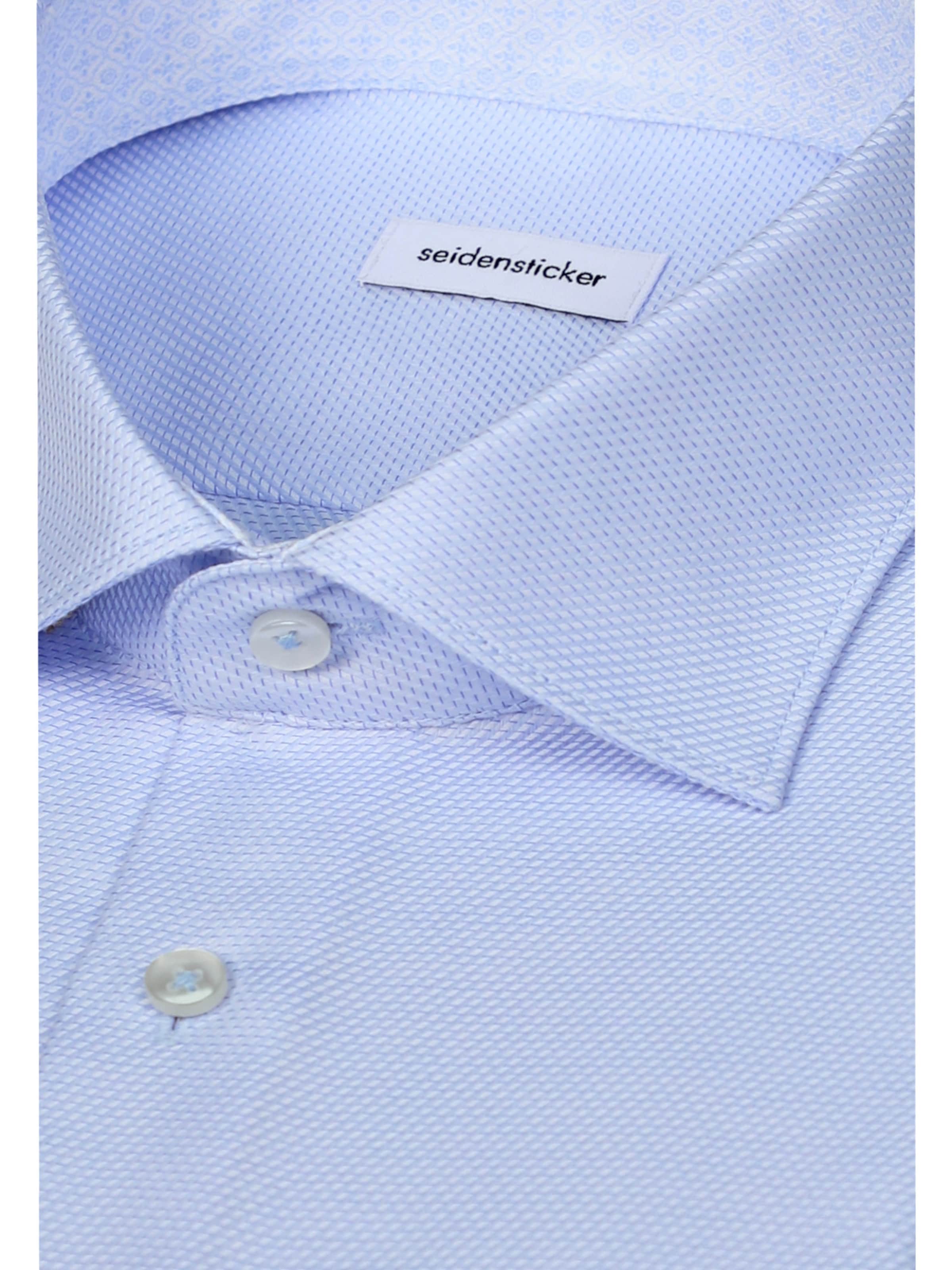 SEIDENSTICKER Regular fit Zakelijk overhemd in Blauw