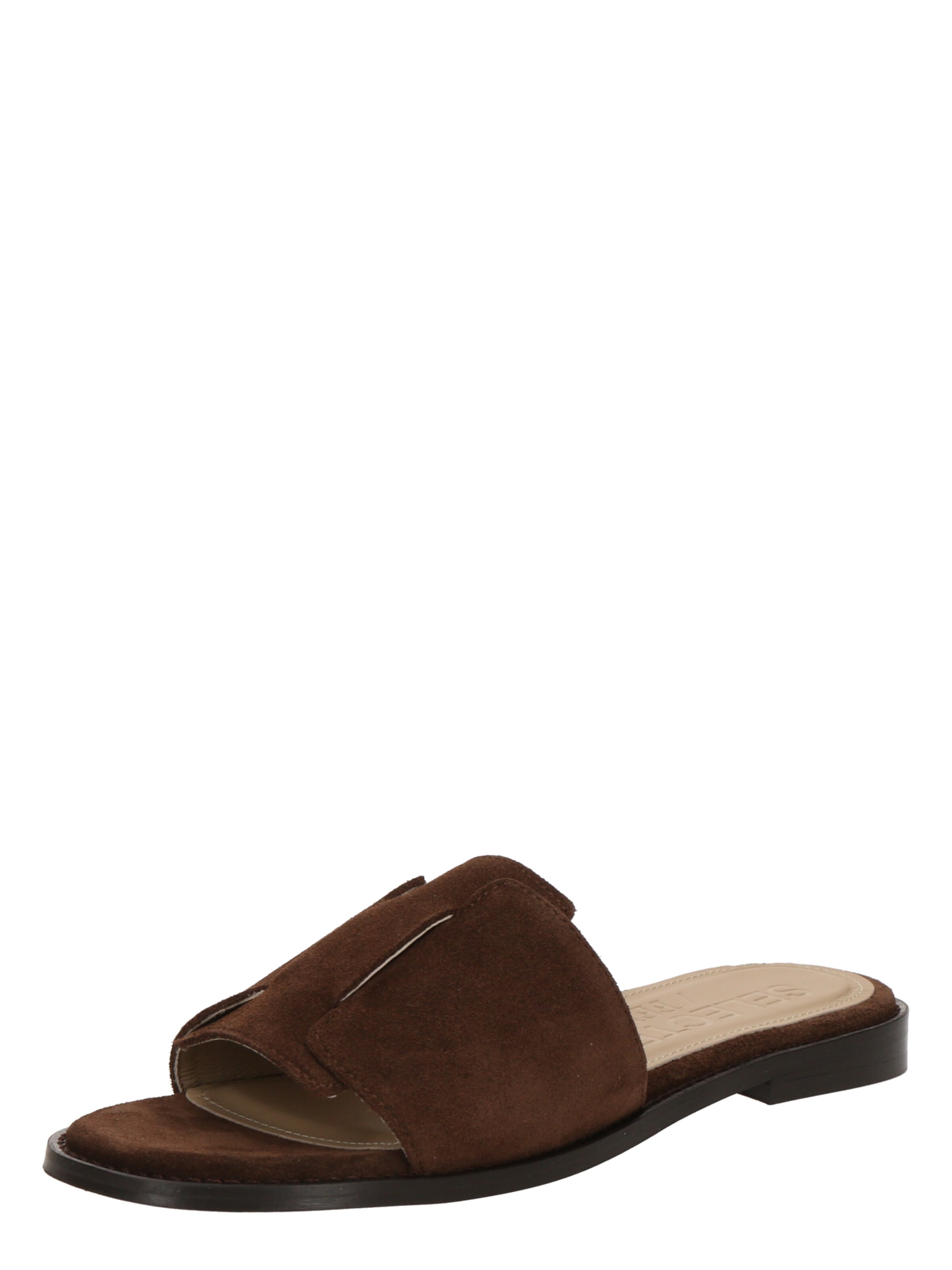 SELECTED - Zapatos abiertos 'SLFISABELLA' en marrón: frente