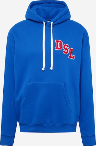 DIESEL Sweatshirt 'S-UMMER-B15' in Blau: front