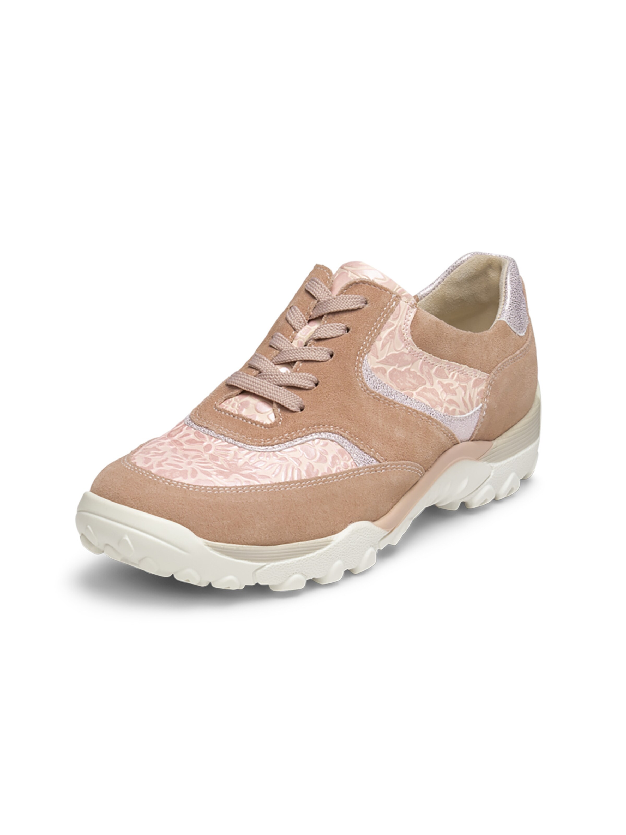 Scarpa stringata sportiva di VITAFORM in rosa: frontale