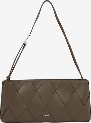 Sac bandoulière Calvin Klein en vert : devant