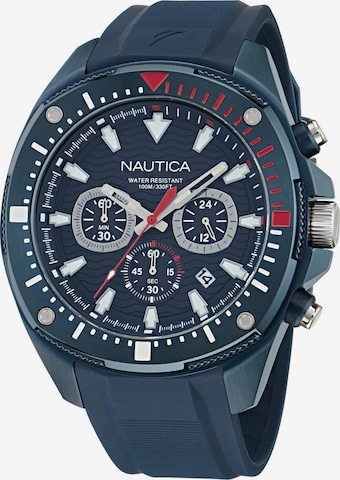 NAUTICA Analoguhr 'NCT BLUESAIL' in Blau: Vorderseite