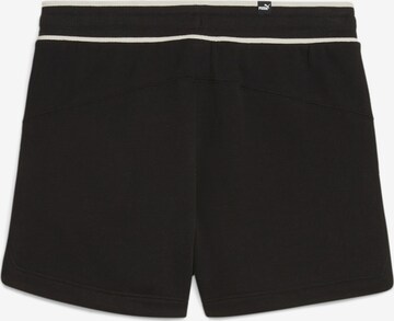 PUMA Regular Sportshorts in Schwarz