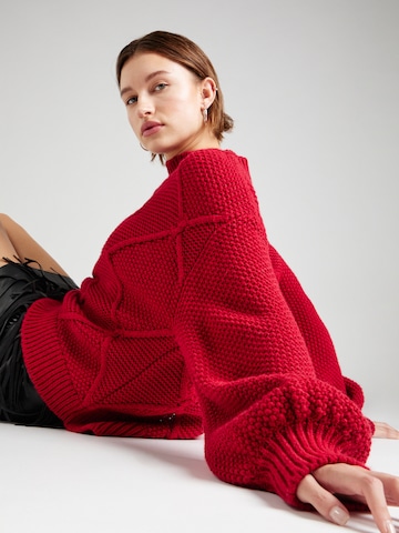 Guido Maria Kretschmer Women Sweater 'Manjola jumper' in Red