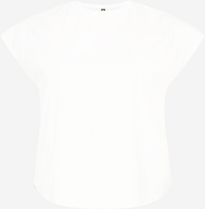 PIECES Curve T-shirt 'LOTIO' en blanc, Vue avec produit