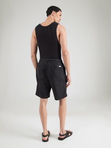 JACK & JONES regular Lærredsbukser 'JPSTJAIDEN' i sort