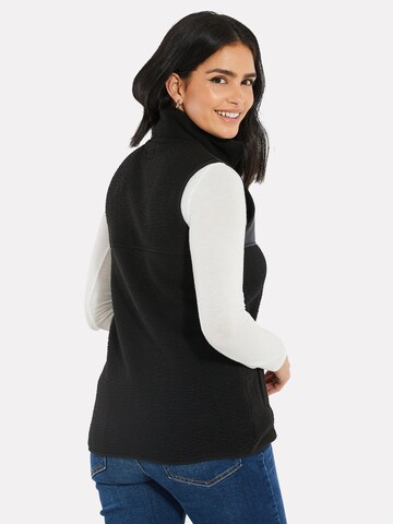 Threadbare Bodywarmer 'Harold' in Zwart