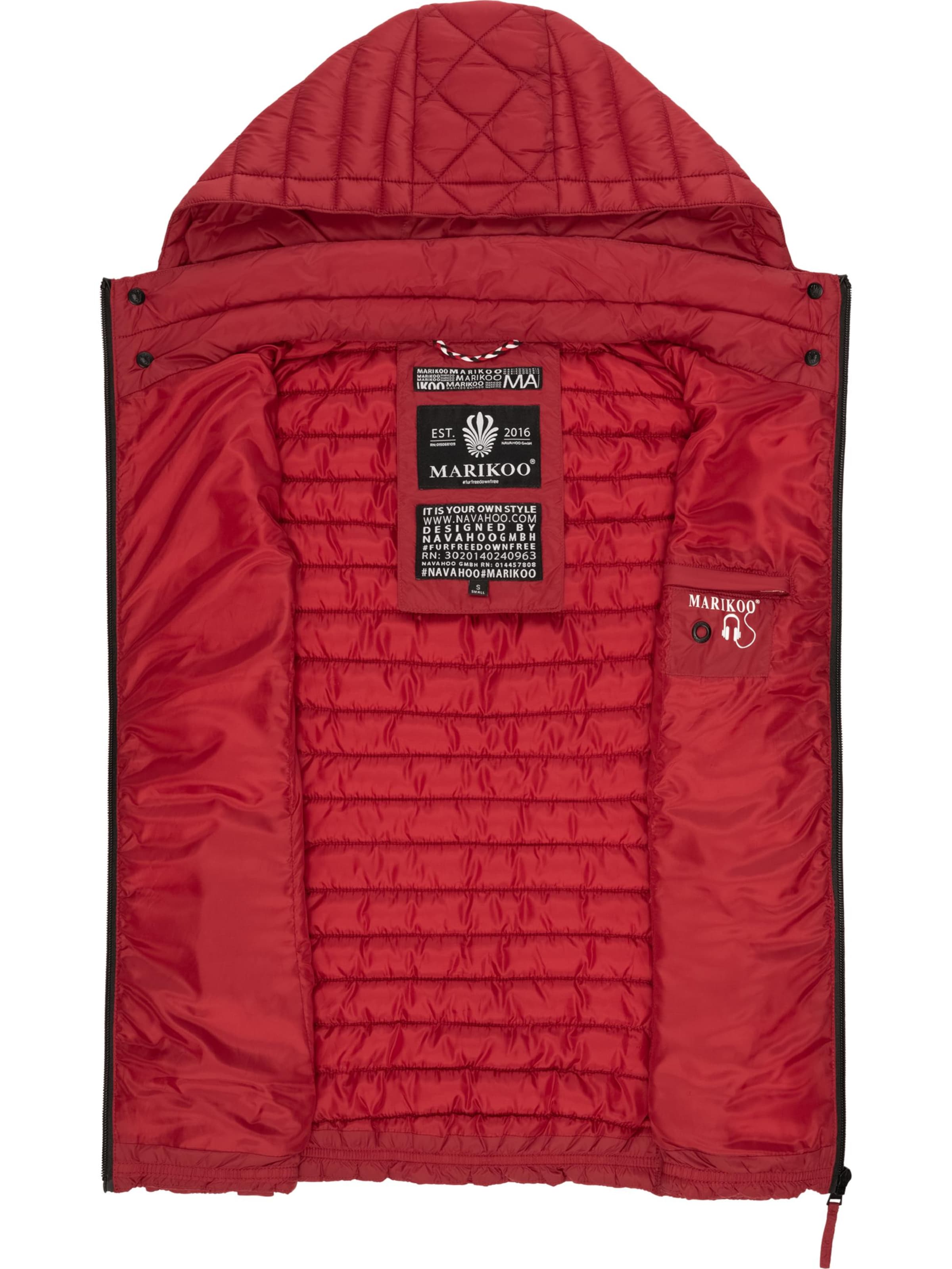 MARIKOO Weste 'Hasenpfote' in Rot