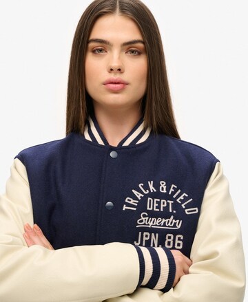 Superdry Tussenjas in Blauw
