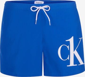 Calvin KleinKupaće gaće 'Calvin Klein Swimwear Badehose' - plava boja: prednji dio