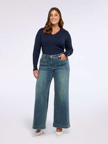 Fiorella Rubino - Jersey en azul