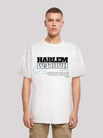 F4NT4STIC Shirt 'Animal Galor' in Wit: voorkant