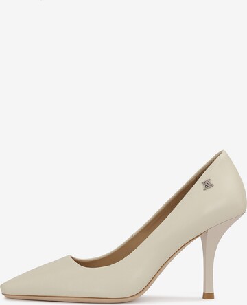 Kazar Studio Pumps in Beige: voorkant