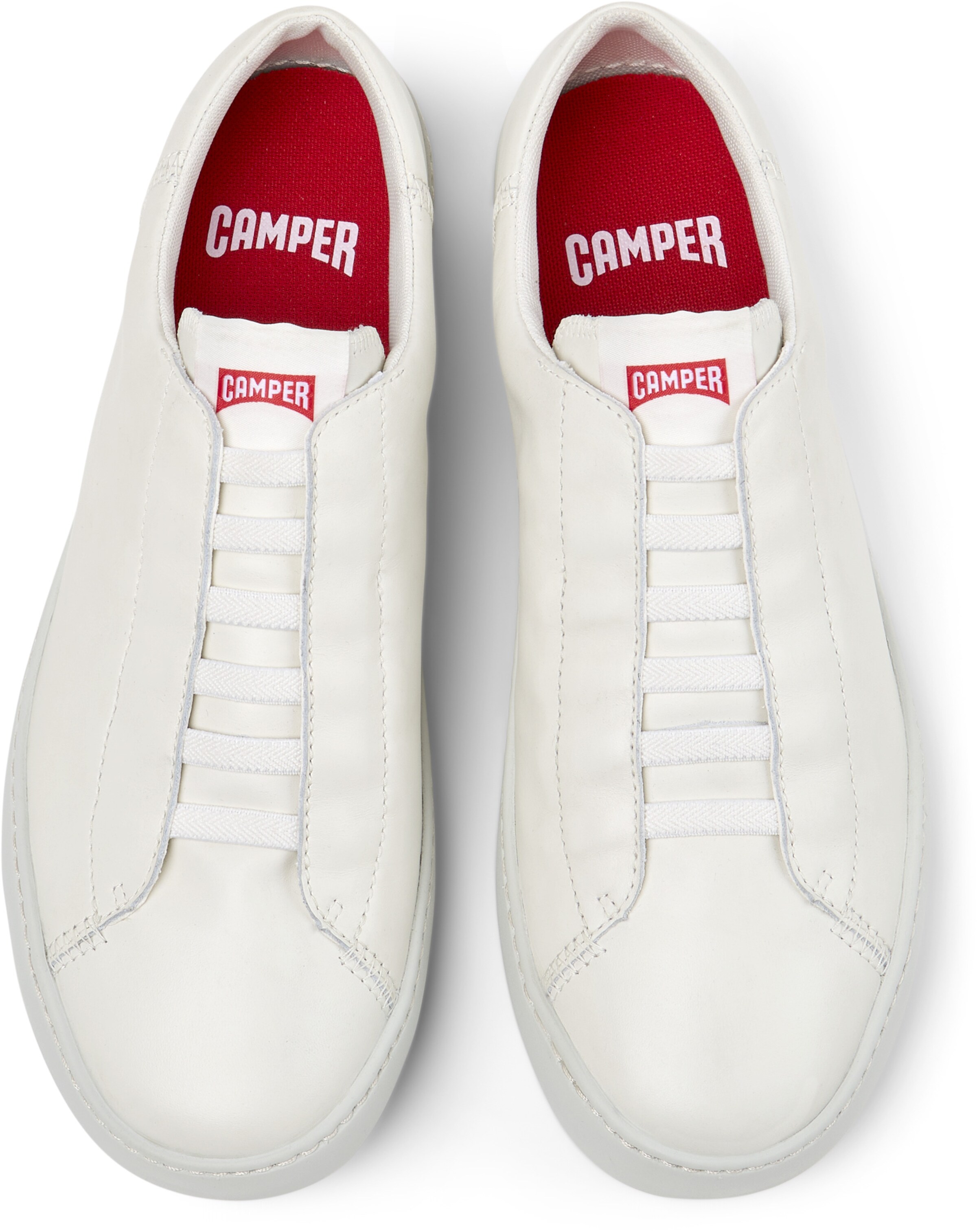 Baskets basses 'Peu Touring' CAMPER en blanc
