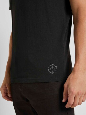 Maglietta di TOM TAILOR in nero