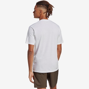 ADIDAS PERFORMANCE Sportshirt 'Essentials Seasonal' in Weiß