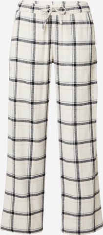 Pantalon de pyjama 'VLAS' ETAM en blanc : devant