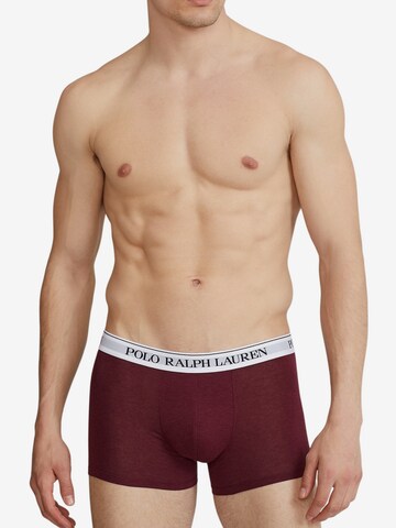 Boxers Ralph Lauren en rouge : devant