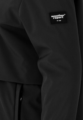 Weather Report Athletic Jacket 'Tulson' in Black