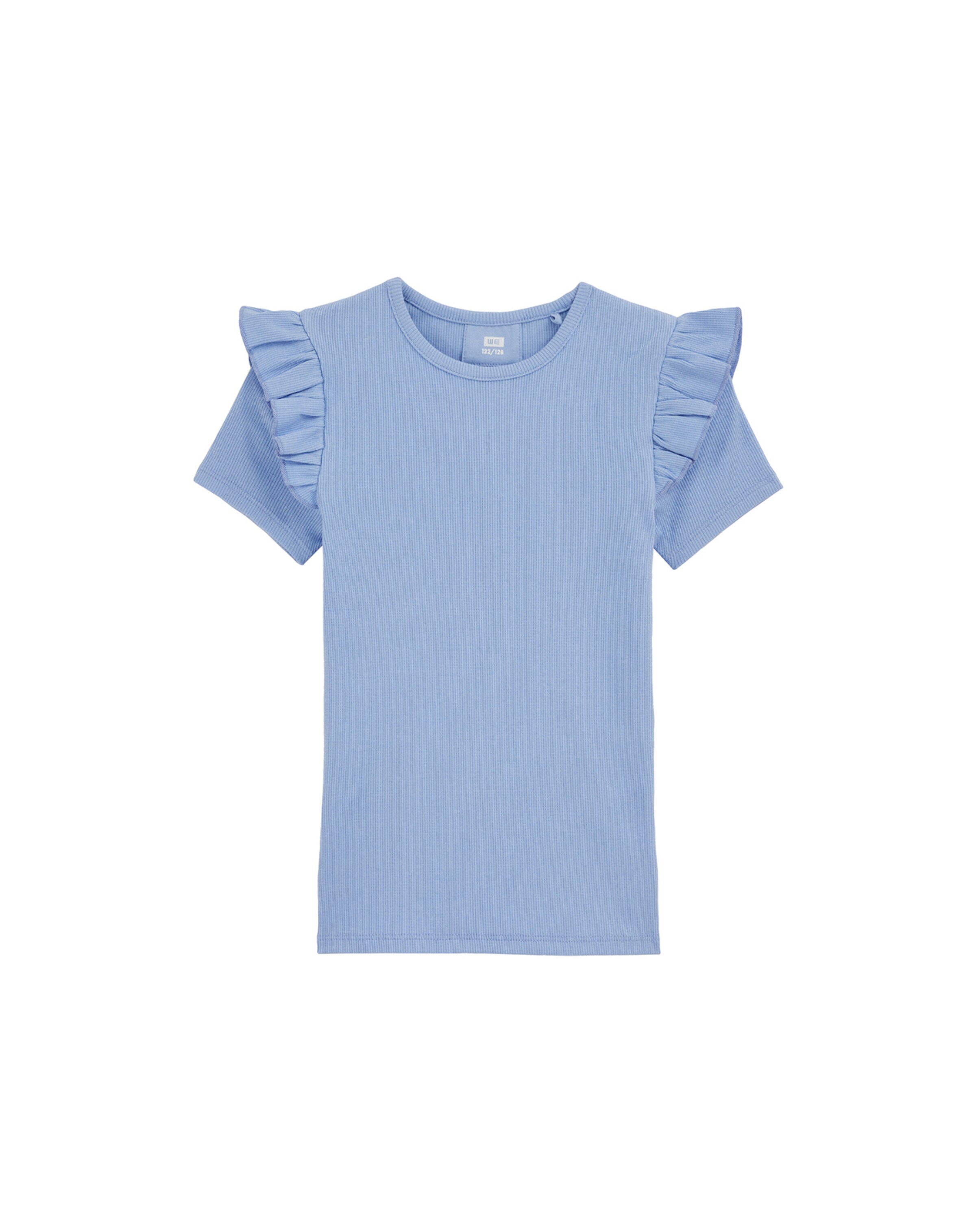 WE Fashion Футболка 'Meisjes' в Синий: спереди