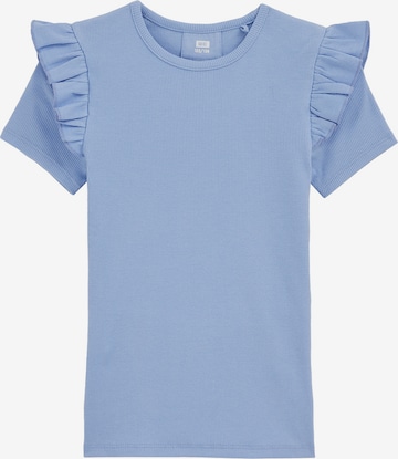 mėlyna WE Fashion Marškinėliai 'Meisjes': priekis