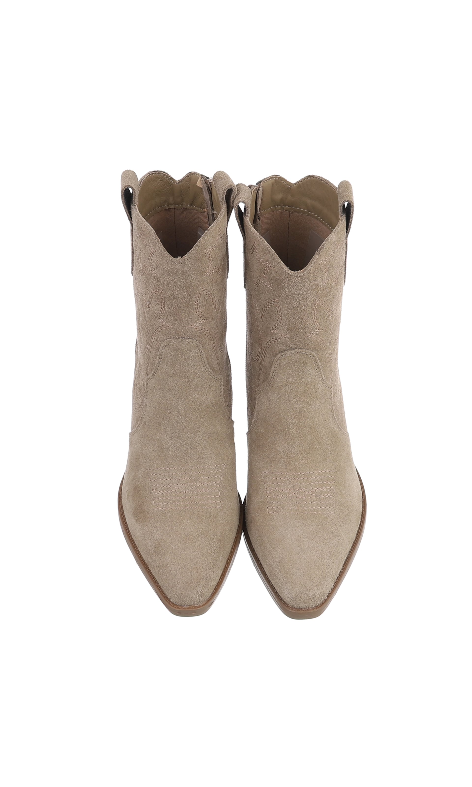 Ital-Design Cowboystiefel in Grau