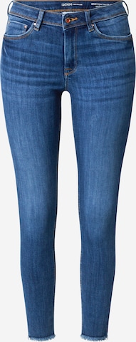 Skinny Jean 'Jona' TOM TAILOR DENIM en bleu : devant