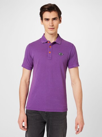 REPLAY Majica | vijolična barva: sprednja stran