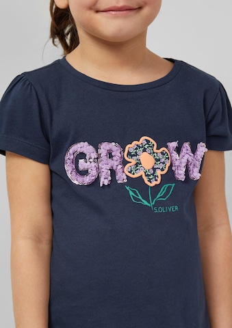 T-Shirt s.Oliver en bleu