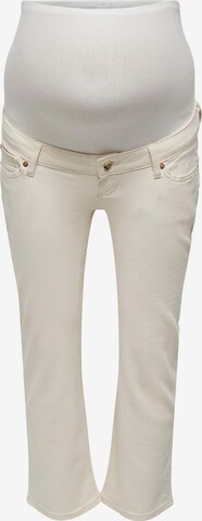 Only Maternity Bootcut Jeans 'KENYA' in Wit