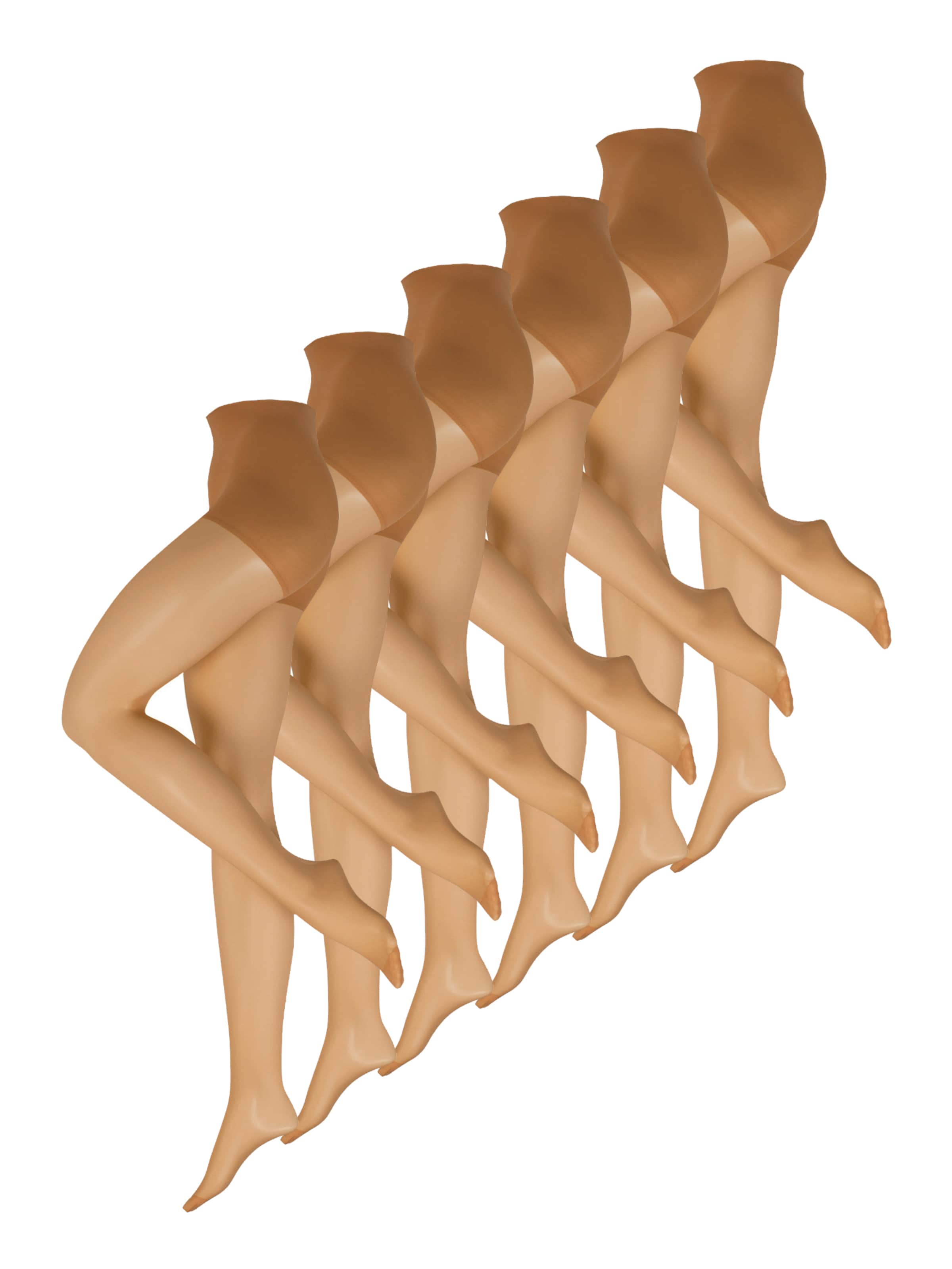 Nur Die Strumpfhose ' Wie eine zweite Haut ' in beige, Produktansicht