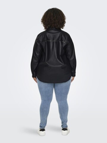 ONLY Carmakoma Bluse 'CARTANA' in Schwarz