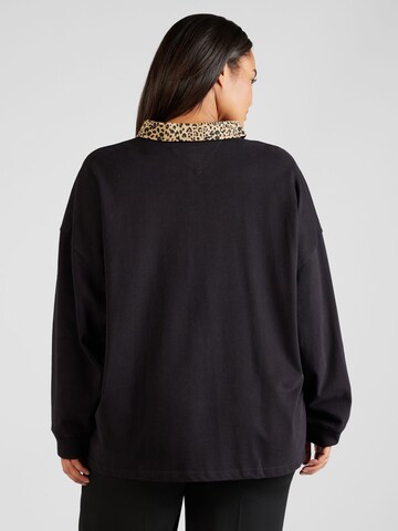 Tommy Jeans Curve Shirt in Schwarz