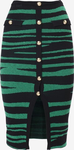 Influencer Skirt in Green: front