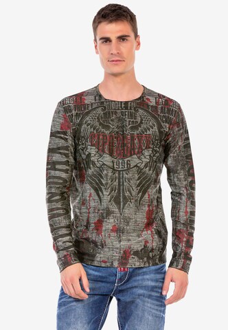 CIPO & BAXX Shirt in Gemengde kleuren: voorkant