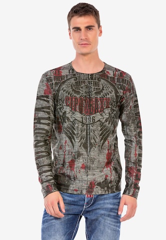 CIPO & BAXX Langarmshirt in Mischfarben: predná strana