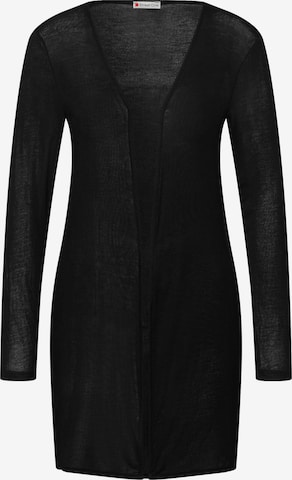STREET ONE Strickjacke in Schwarz: Vorderseite