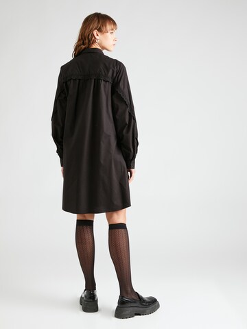 MSCH COPENHAGEN Košilové šaty 'Josetta Petronia' – černá