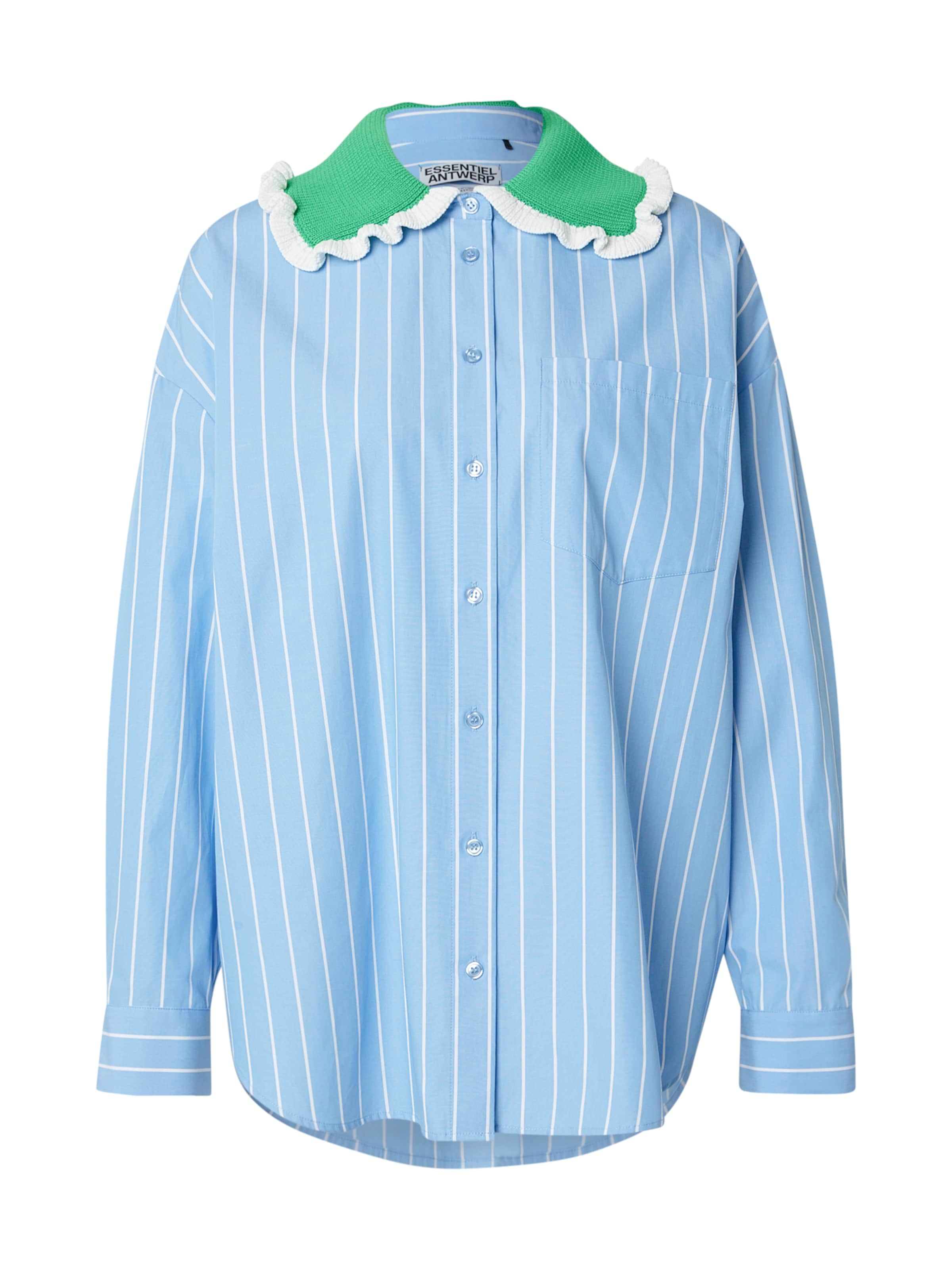 Essentiel Antwerp - Blusa em azul: frente