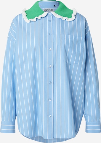 Essentiel Antwerp Pusero värissä sininen: etupuoli