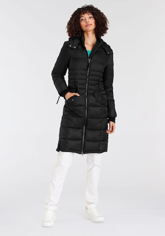 ALPENBLITZ Winter Coat in Black