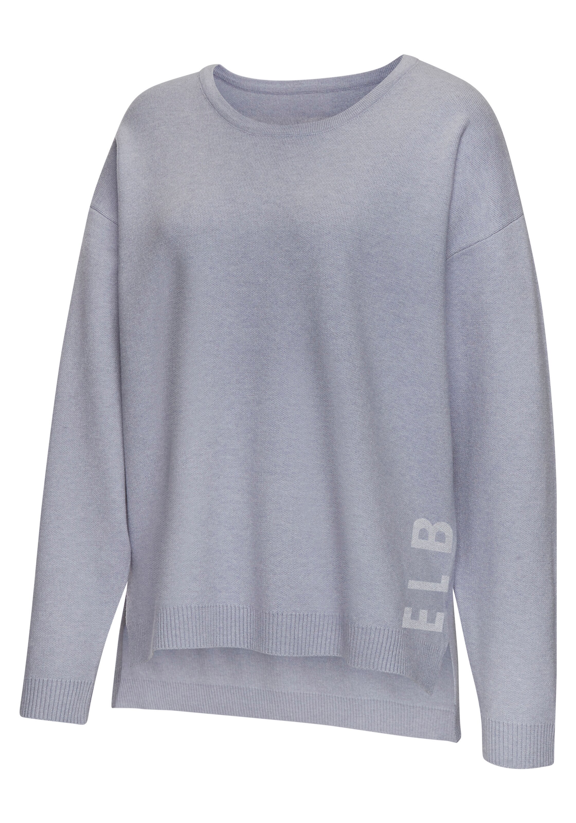 Pull-over Elbsand en bleu