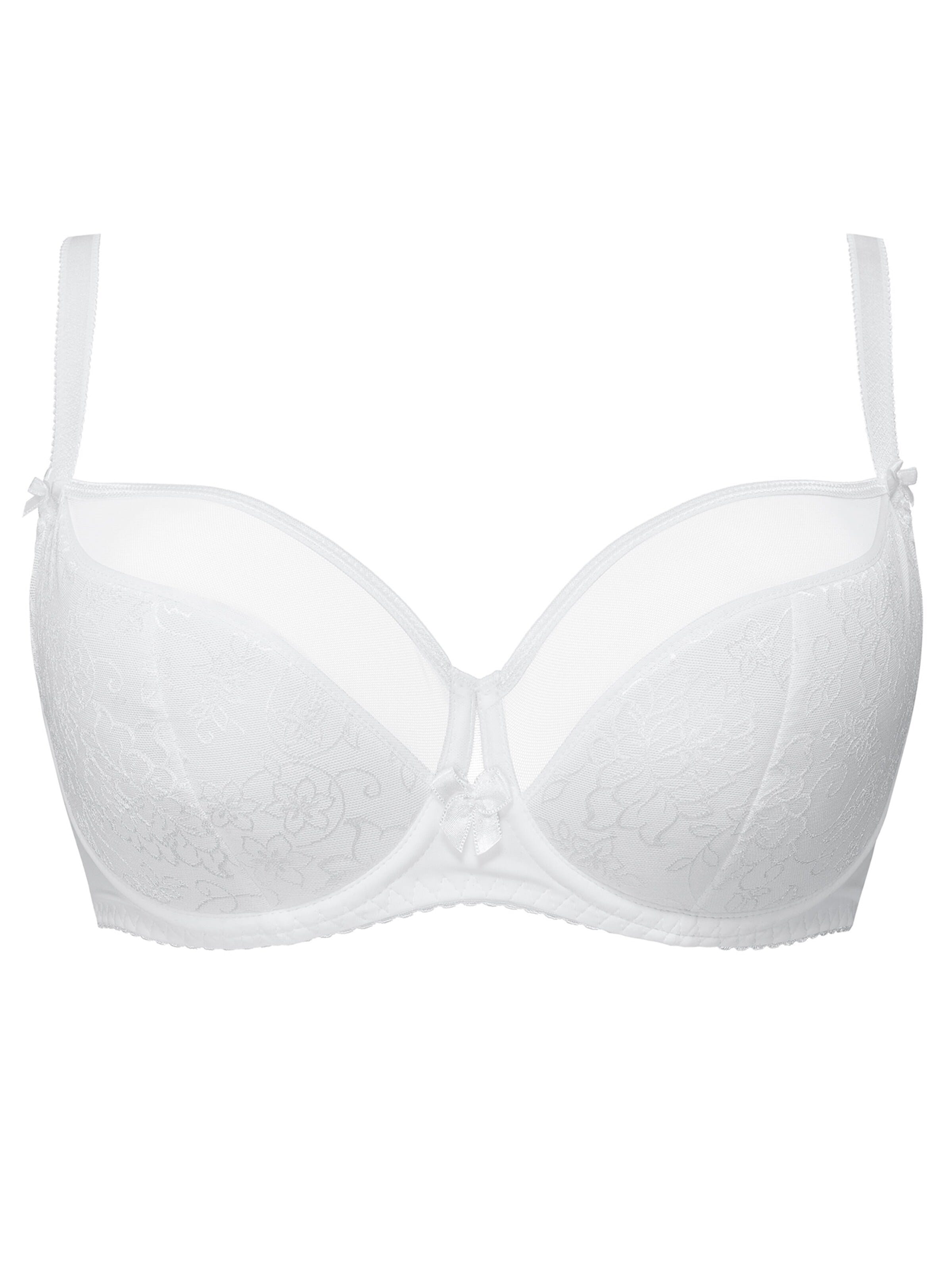 Azal T-Shirt BH 'Vanessa'‌‌‌‌ in Weiß: Vorderseite