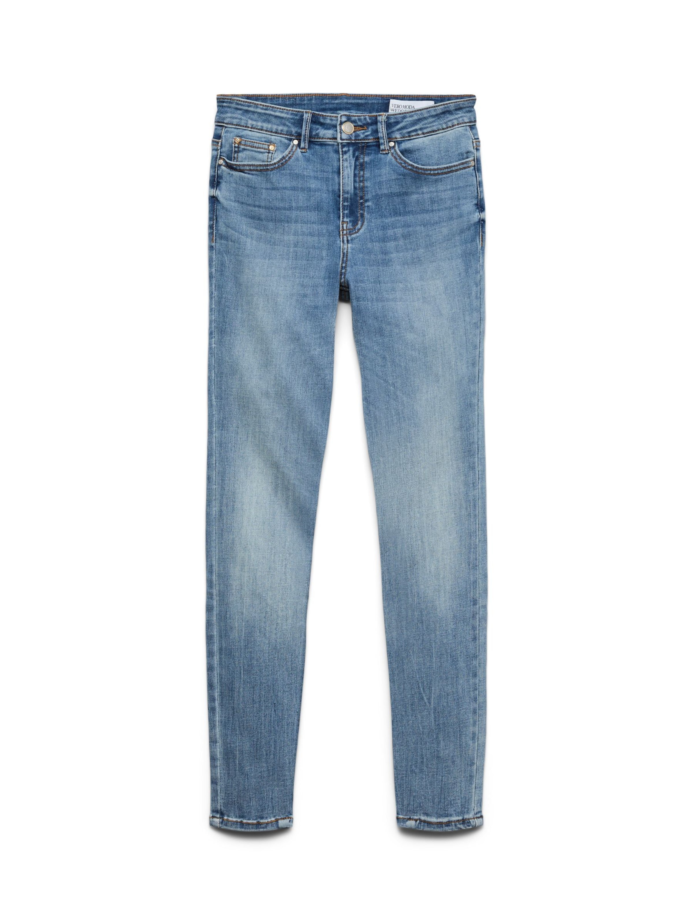 VERO MODA - Skinny Vaquero 'VMFlash' en azul: frente