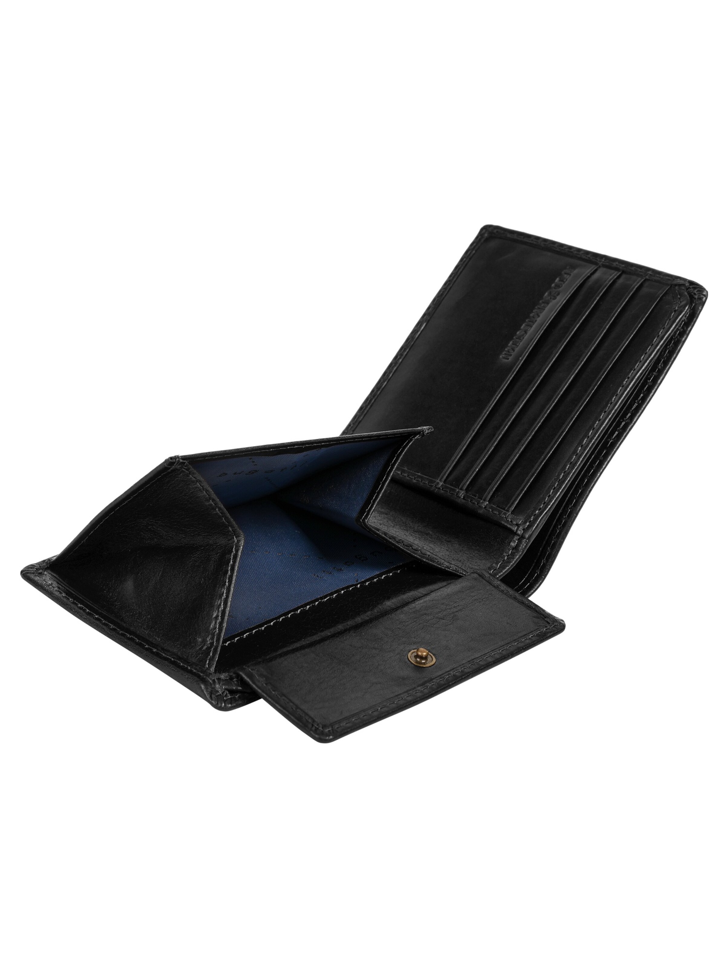bugatti Wallet 'REMO' in Black