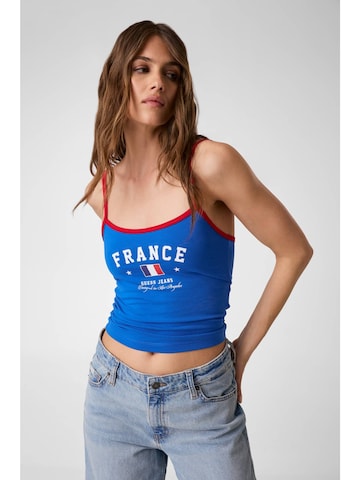 GUESS Top in Blau: Vorderseite
